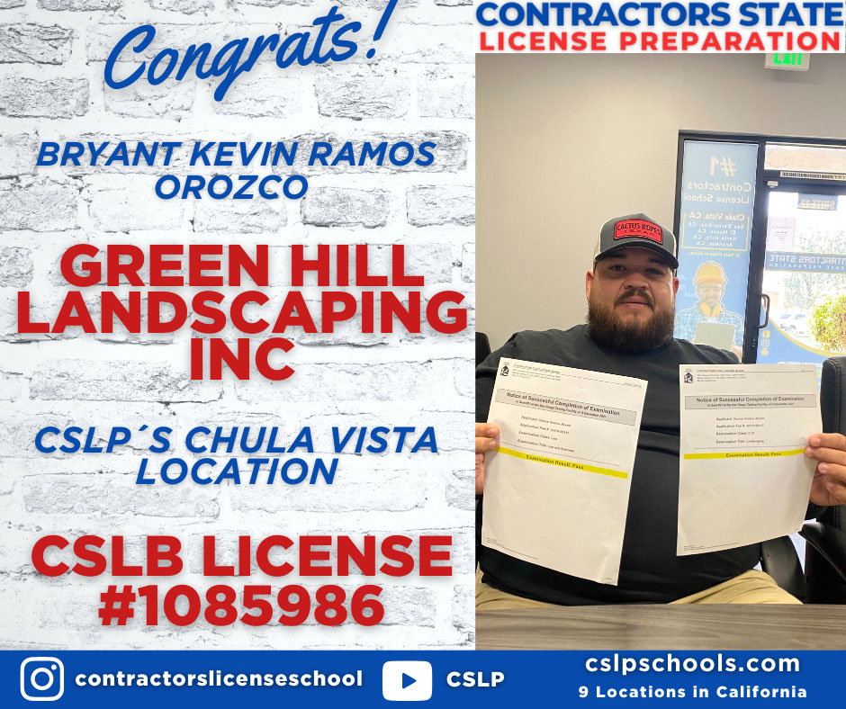 Congratulations Bryant- Chula Vista